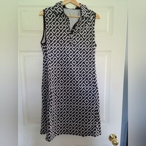 NVO Patterned Golf Dress